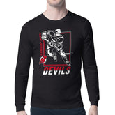 New Jersey Devils Starter Player Grid Long Sleeve T-Shirt