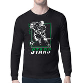 Dallas Stars Starter Player Grid Long Sleeve T-Shirt