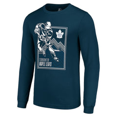 Toronto Maple Leafs Starter Player Grid Long Sleeve T-Shirt