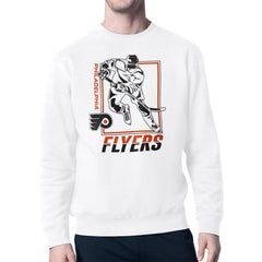 Philadelphia Flyers Starter Player Grid Fleece Pullover Sweatshirt