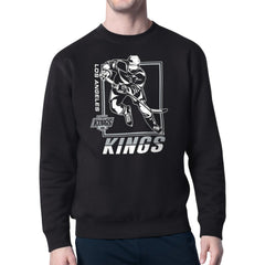 Los Angeles Kings Starter Player Grid Fleece Pullover Sweatshirt