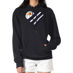 Phoenix Suns G-III 4Her by Carl Banks Women's Heart Pullover Hoodie - Black for sale