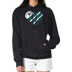 Charlotte Hornets G-III 4Her by Carl Banks Women's Heart Pullover Hoodie - Black online