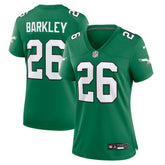 NFL Philadelphia Eagles Saquon Barkley Women's Alternate Game Jersey