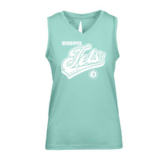 Winnipeg Jets Levelwear Women's Paisley Sweep V-Neck Tank Top