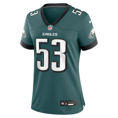 NFL Philadelphia Eagles Zack Baun Women's Game Jersey