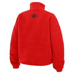 New Jersey Devils WEAR by Erin Andrews Women's Polar Fleece Half-Zip Jacket