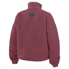 Colorado Avalanche WEAR by Erin Andrews Women's Polar Fleece Half-Zip Jacket