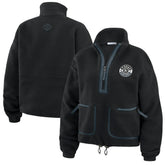 Vegas Golden Knights WEAR by Erin Andrews Women's Polar Fleece Half-Zip Jacket