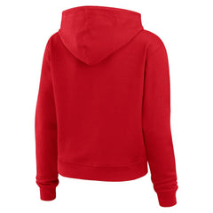 New Jersey Devils WEAR by Erin Andrews Women's Waffle-Knit Pullover Hoodie