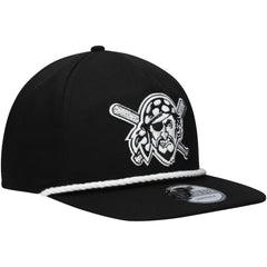 Pittsburgh Pirates Golfer Snapback Hat - Black | New Era