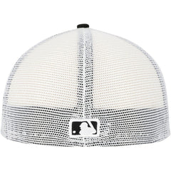 Chicago White Sox Team Color 59FIFTY Trucker Fitted Hat - Black | New Era