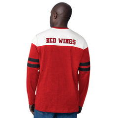 Detroit Red Wings Starter Blitz Durene Long Sleeve T-Shirt