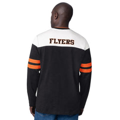 Philadelphia Flyers Starter Blitz Durene Long Sleeve T-Shirt
