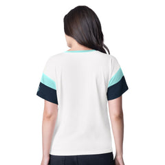 Seattle Kraken G-III 4Her by Carl Banks Women's Rink Oversized Rhinestone V-Neck T-Shirt