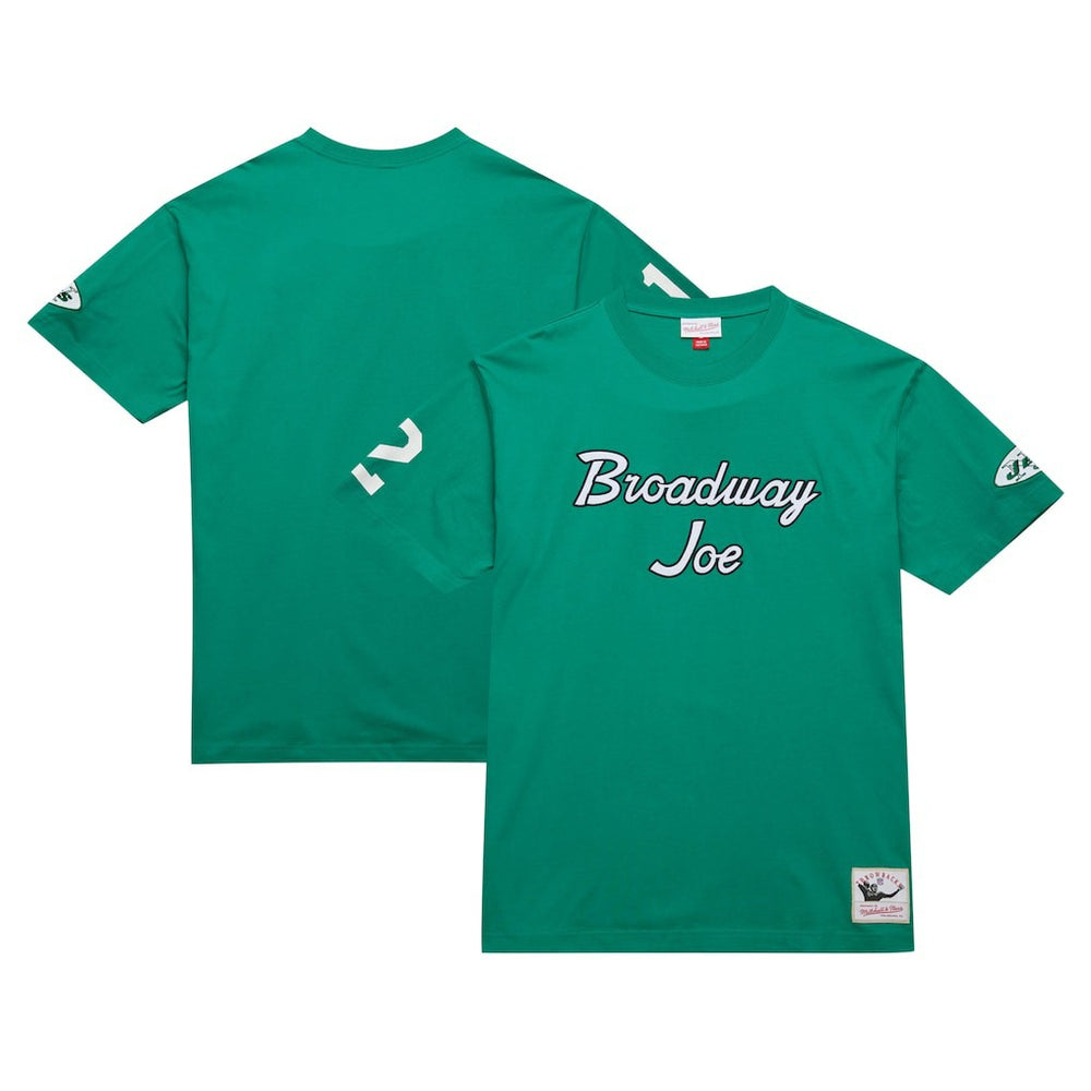NFL New York Jets Joe Namath Retired Player Nickname T-Shirt
