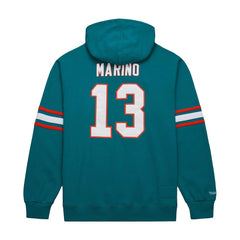 NFL Miami Dolphins Dan Marino Retired Player Name & Number Pullover Hoodie