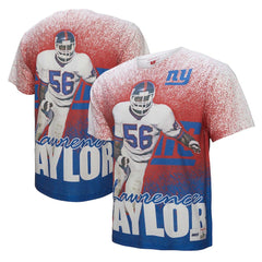 NFL New York Giants Lawrence Taylor Burst Retired Player T-Shirt