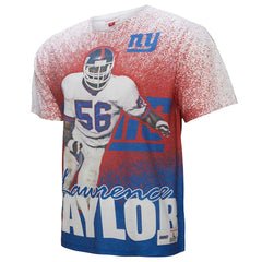 NFL New York Giants Lawrence Taylor Burst Retired Player T-Shirt