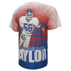 NFL New York Giants Lawrence Taylor Burst Retired Player T-Shirt