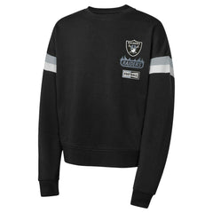 NFL Las Vegas Raiders Girls Eternal Love Pullover Sweatshirt