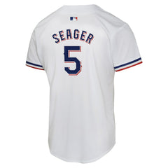 Corey Seager Texas Rangers Youth Home Game Player Jersey - White | Nike