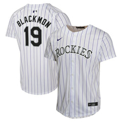 Charlie Blackmon Colorado Rockies Youth Home Game Player Jersey - White | Nike
