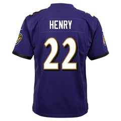 NFL Baltimore Ravens Derrick Henry Youth Game Jersey