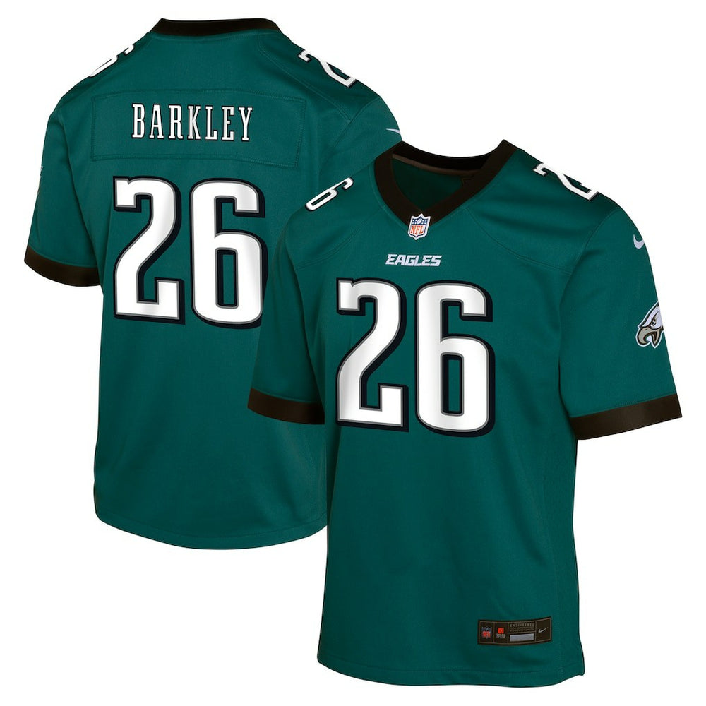 NFL Philadelphia Eagles Saquon Barkley Youth Game Jersey