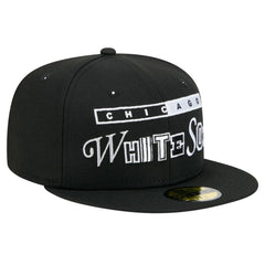 Chicago White Sox Ransom 59FIFTY Fitted Hat - Black | New Era