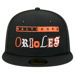 Baltimore Orioles Ransom 59FIFTY Fitted Hat - Black | New Era
