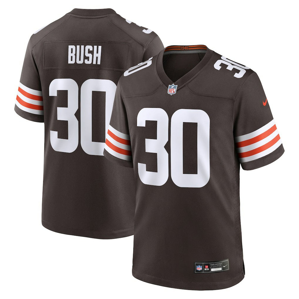 NFL Cleveland Browns Devin Bush Game Jersey