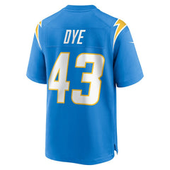 NFL Los Angeles Chargers Troy Dye Game Jersey