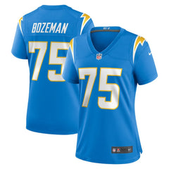 NFL Los Angeles Chargers Bradley Bozeman Women's Game Jersey