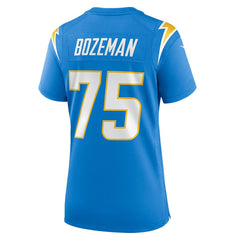 NFL Los Angeles Chargers Bradley Bozeman Women's Game Jersey