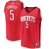 Fred VanVleet Houston Rockets Fast Break Replica Player Jersey - Icon Edition - Red | Fanatics cheap