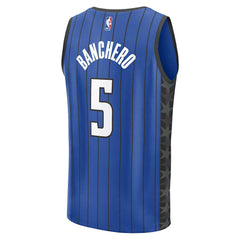 Paolo Banchero Orlando Magic Youth Fast Break Replica Player Jersey - Statement Edition - Blue | Fanatics for sale