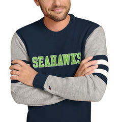 NFL Seattle Seahawks Tommy Hilfiger Acrylic Crewneck Pullover Sweater