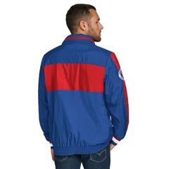 NFL New York Giants Tommy Hilfiger Gael Lightweight Half-Zip Hoodie Jacket