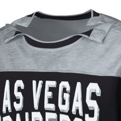 NFL Las Vegas Raiders G-III Sports by Carl Banks Adaptive Hail Mary Long Sleeve T-Shirt