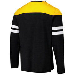 NFL Pittsburgh Steelers G-III Sports by Carl Banks Adaptive Hail Mary Long Sleeve T-Shirt