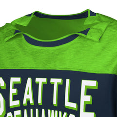 NFL Seattle Seahawks G-III Sports by Carl Banks Adaptive Hail Mary Long Sleeve T-Shirt