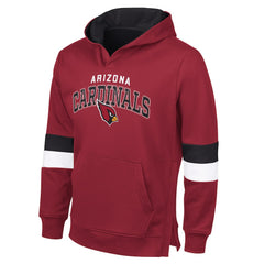 NFL Arizona Cardinals G-III Sports by Carl Banks Adaptive Faceoff Pullover Hoodie