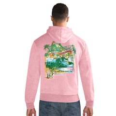 NFL Tampa Bay Buccaneers Margaritaville Time Flies Garment Dyed Pullover Hoodie