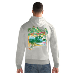 NFL New York Jets Margaritaville Time Flies Garment Dyed Pullover Hoodie