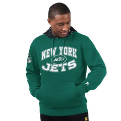 NFL New York Jets Starter Thursday Night Gridiron Pullover Hoodie