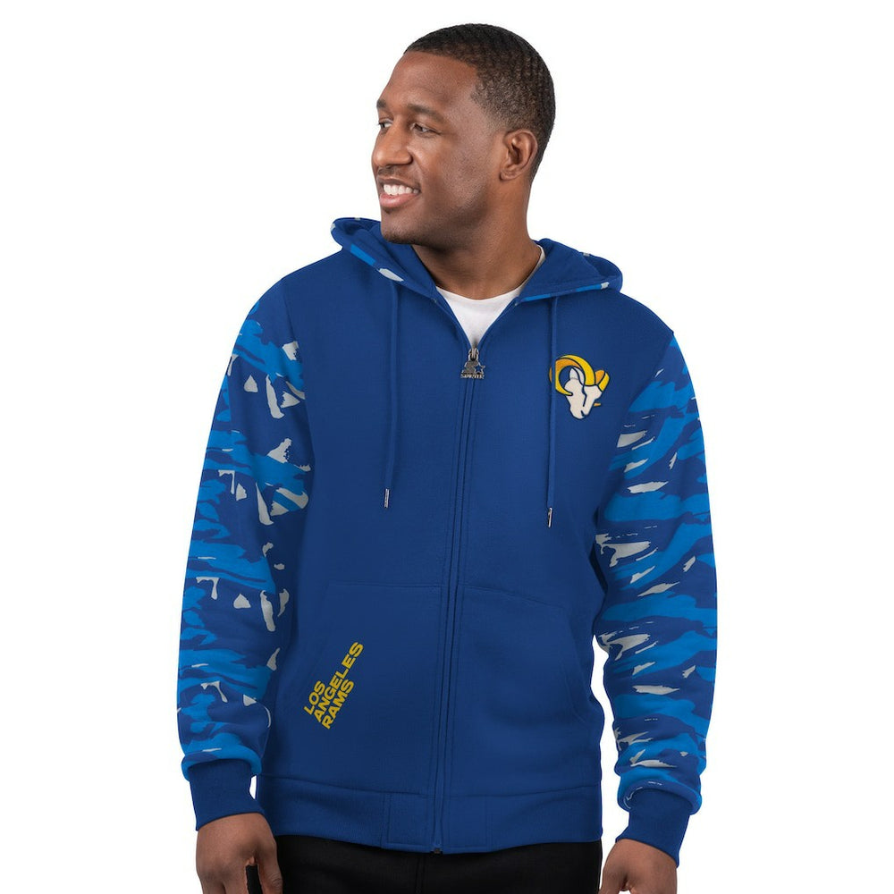 NFL Los Angeles Rams Starter Thursday Night Gridiron Full-Zip Hoodie