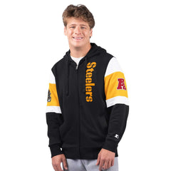 NFL Pittsburgh Steelers Starter Extreme Full-Zip Hoodie