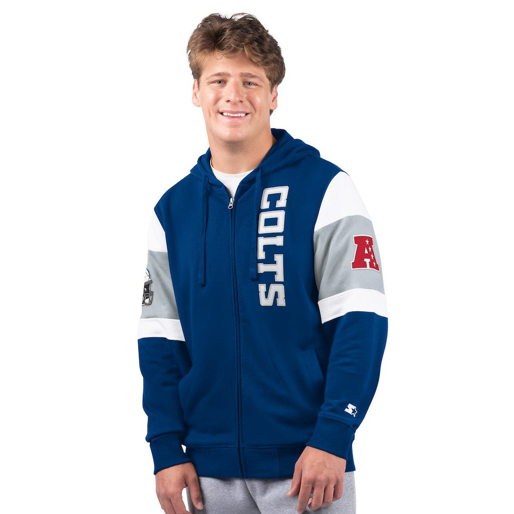 NFL Indianapolis Colts Starter Extreme Full-Zip Hoodie