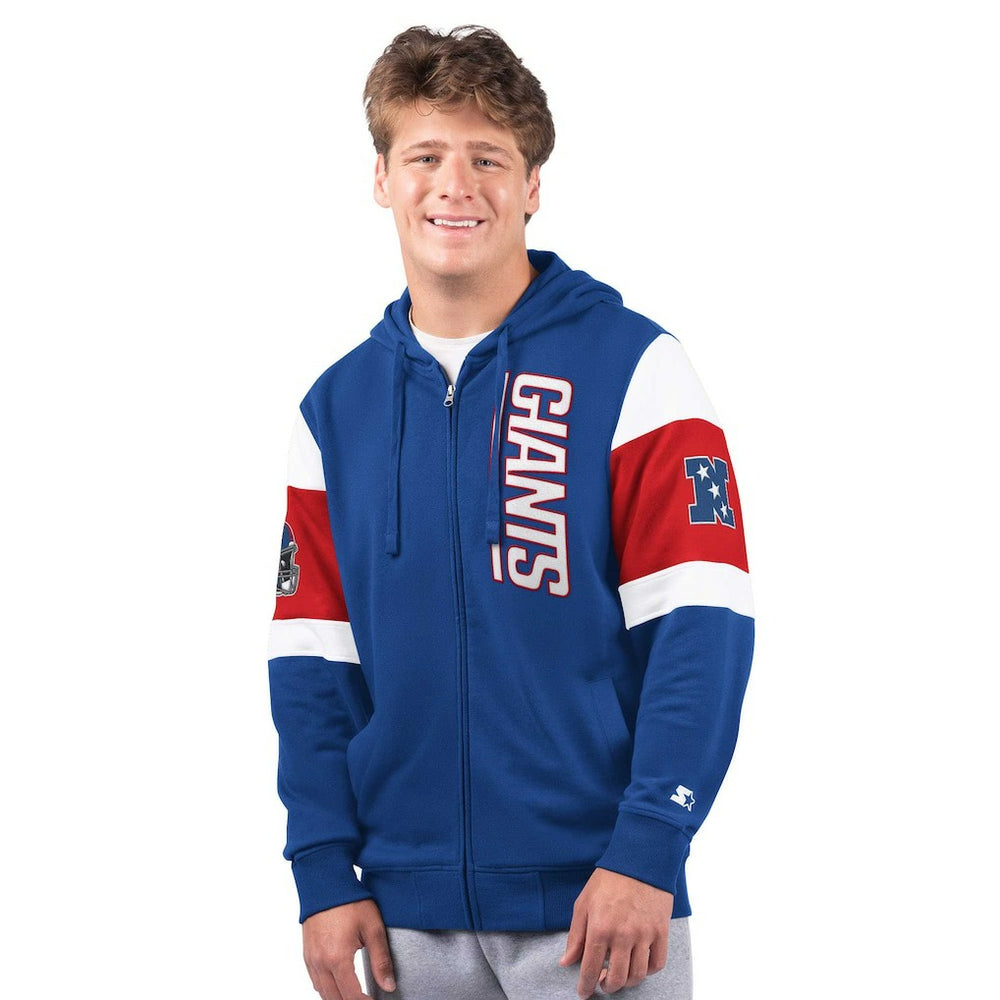 NFL New York Giants Starter Extreme Full-Zip Hoodie